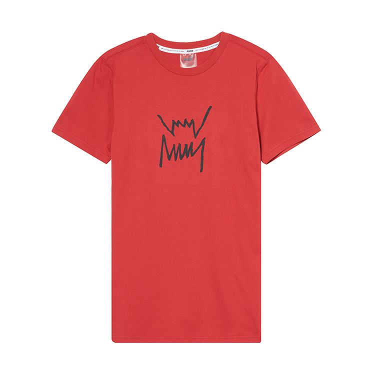 PUMA/彪马  男子篮球系列运动健身锻炼短袖T恤FRANCHISE 530511