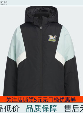 Adidas/阿迪达斯 大童亲子三叶草迪士尼600蓬鸭绒羽绒服 IX4350