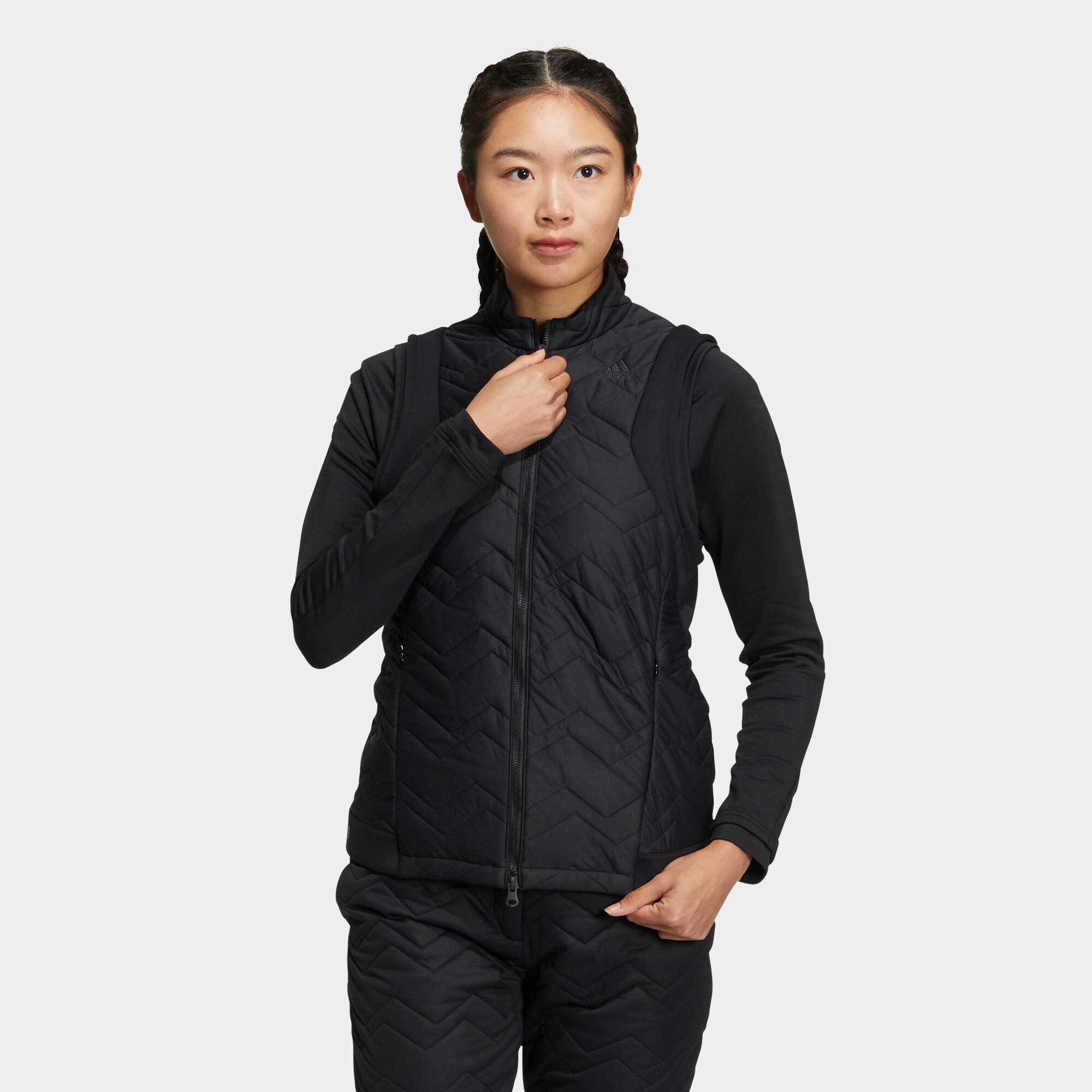 Adidas/阿迪达斯 女子 VEST 高尔夫运动棉马甲背心 HM7620