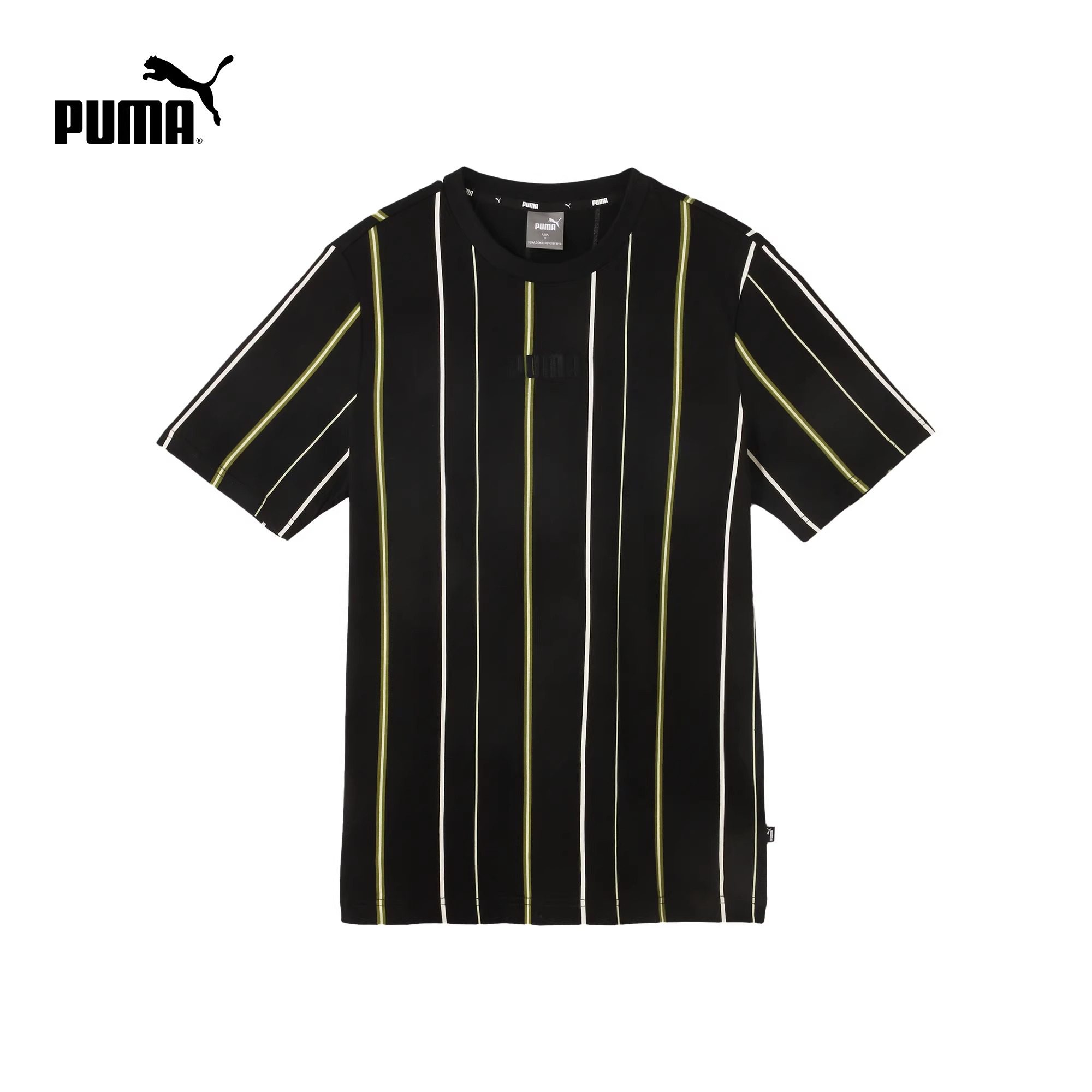 PUMA/彪马 男女柔软亲肤休闲条纹短袖T恤 677347,运动服/休闲服装,运动T恤,淘宝优惠券,粉丝福利购,淘宝优惠卷