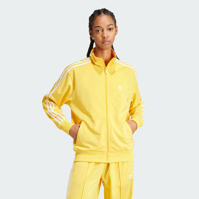 Adidas/阿迪达斯 女子三叶草立领运动宽松夹克外套 IP0611