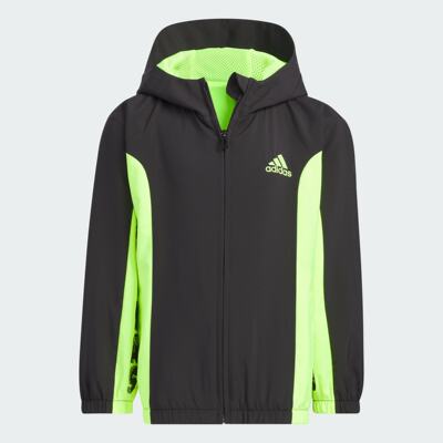 Adidas/阿迪达斯 儿童运动休闲连帽夹克外套 IQ0992 IQ1009