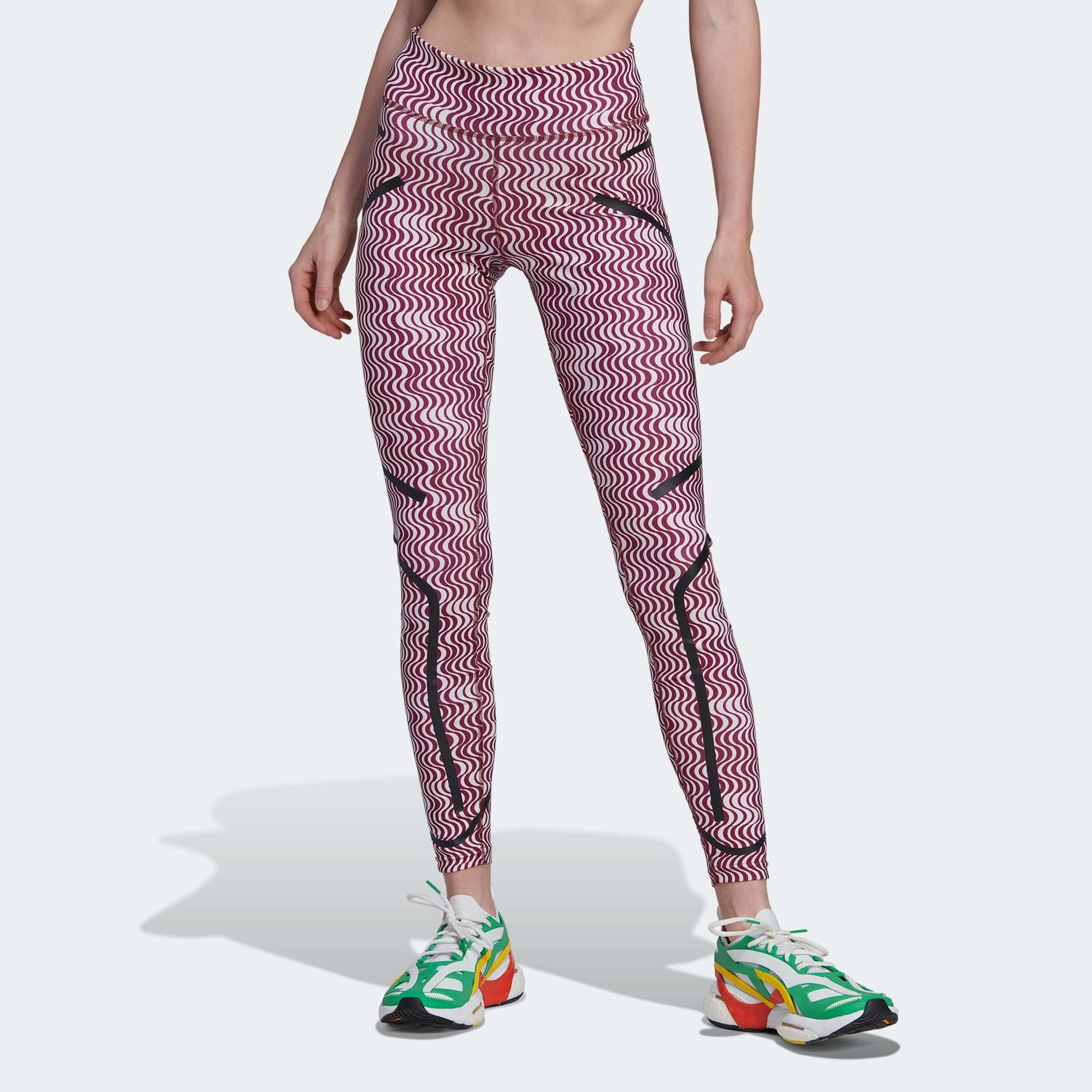 adidas/阿迪达斯 女子 Stella McCartney 速干紧身运动裤 HG6885