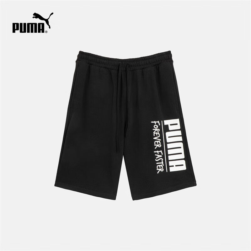 PUMA/彪马 男女 运动休闲针织透气印花短裤 SHORTS 539535,运动服/休闲服装,运动长裤,淘宝优惠券,粉丝福利购,淘宝优惠卷
