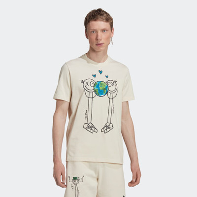 adidas/阿迪达斯斯 男女三叶草休闲运动短袖T恤 HL9239 HR7113