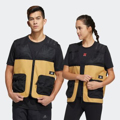 Adidas/阿迪达斯 男女情侣款户外运动休闲背心马甲 HE5267