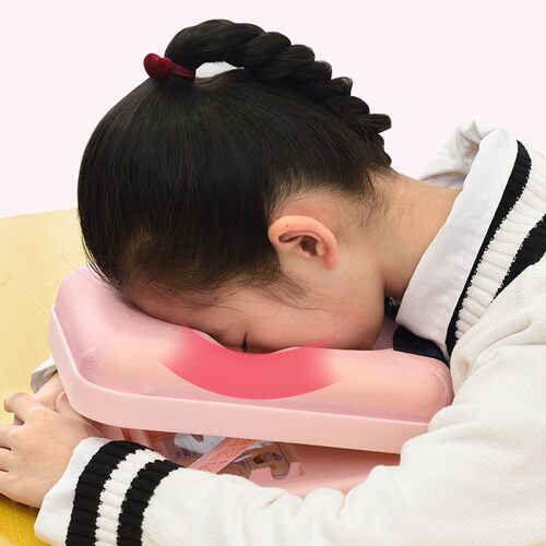学生摺叠可携式午睡m枕午休趴睡枕趴趴枕中小学生办公室午睡枕头