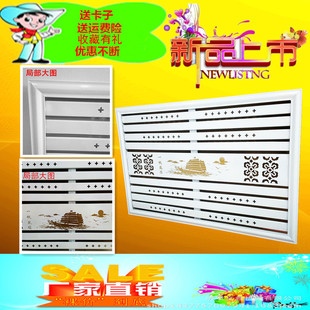 饰木质老式 铝合金暖气罩地暖罩家用装 铁I艺仿古百叶防尘通风口定