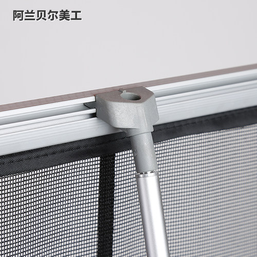 可折叠资料架展架便携排网布资z料架 文件架广告网布架落地资料架