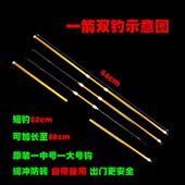 哈哈钓徐建林黄鳝钩哈哈钓缓x冲式 黄鳝钩黄鳝钩钓黄鳝钓具钓鳝鱼