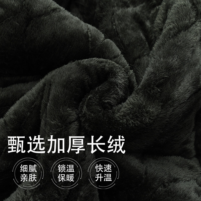 军绿可拆卸加绒加厚防水超长款棉大衣G男过膝棉服防寒保暖冷藏库