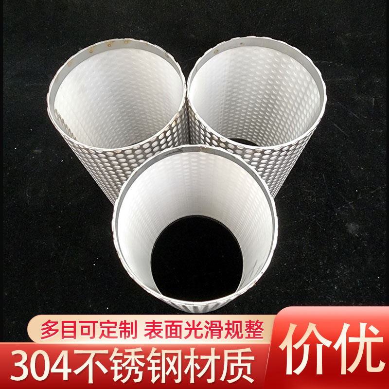 304不锈钢y型过滤器过滤网双层水泵圆柱形桶滤R芯超细过滤冲孔网