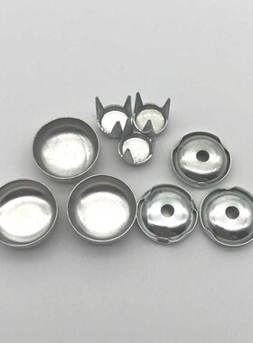 鸭舌帽棒球帽顶扣配件布包扣胚模具太G阳帽圆形钮扣包布扣金属胚