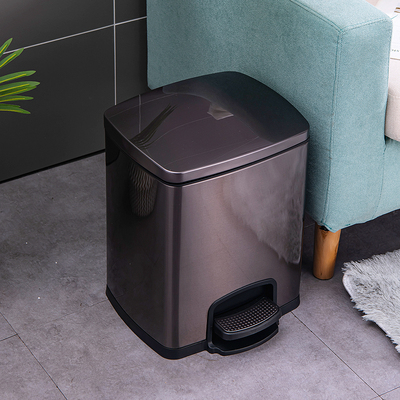 朗艺厨房垃圾桶家用大容量15t升20升不锈钢30升40升50升L顺丰防臭