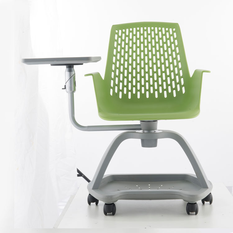 滑轮会议椅桌f椅一体椅大学讨论室教学椅培训椅大写字板智慧教室