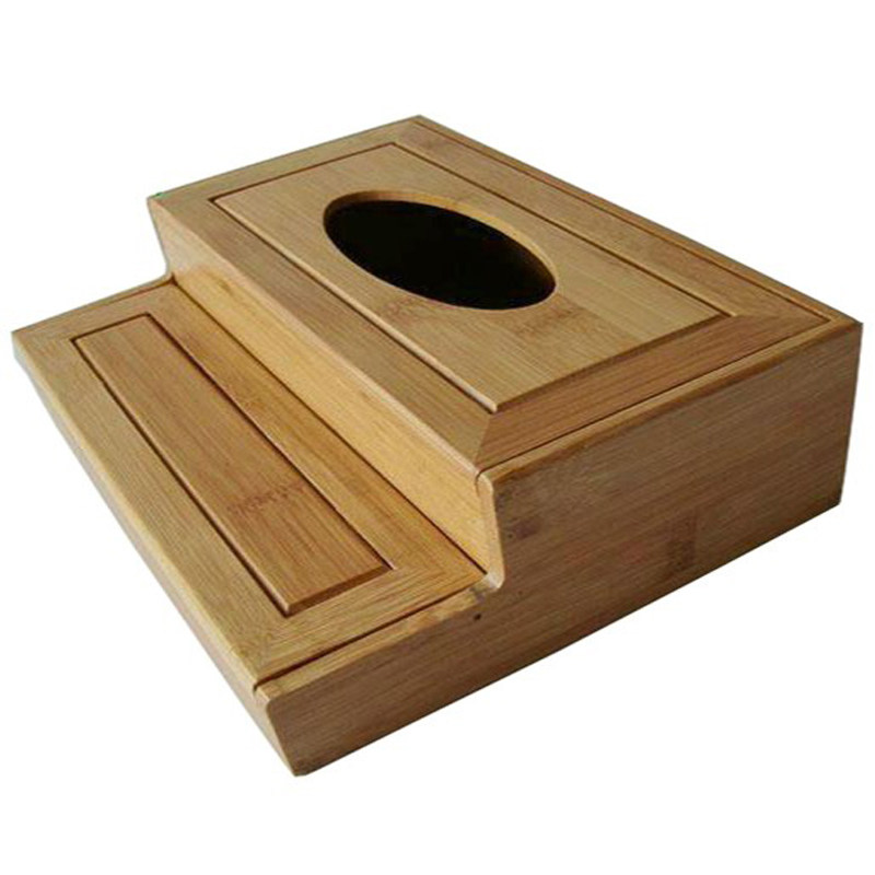 竹制多功能纸巾盒创意竹木u抽纸盒家用餐巾纸收纳盒带牙签棉签包,收纳整理,纸巾盒,淘宝优惠券,粉丝福利购,淘宝优惠卷