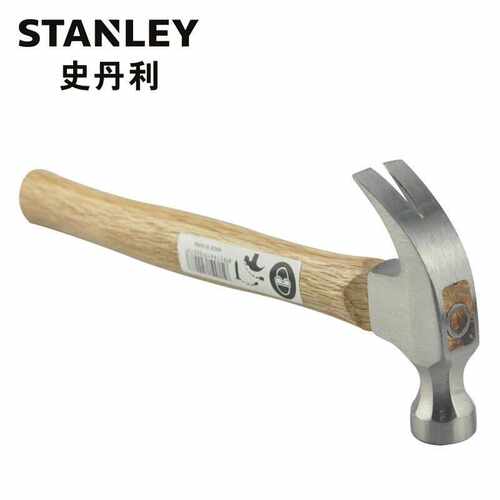 史丹利Stanley订制硬木柄羊角锤木工锤小锤子16ozSTHT51271-8-23
