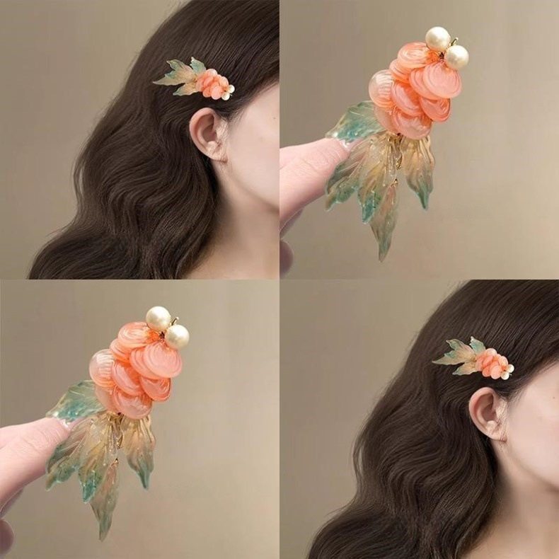 鱼影舞超仙发夹锦鲤头饰古风发钗发卡边夹发饰汉服配饰新款,饰品/流行首饰/时尚饰品新,发饰,淘宝优惠券,粉丝福利购,淘宝优惠卷