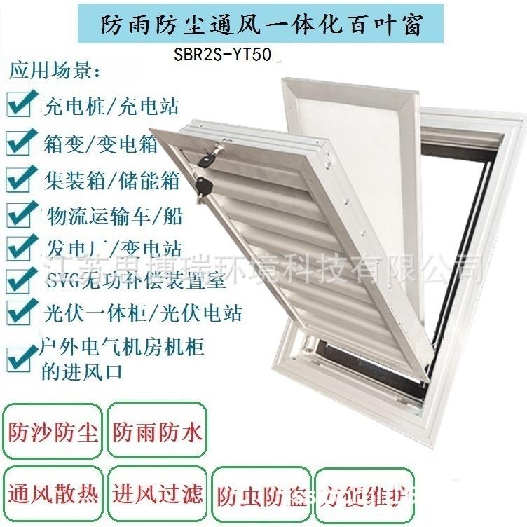 防尘网电气柜一体化通风过滤网组IP54百叶窗储能集装箱专用防尘网