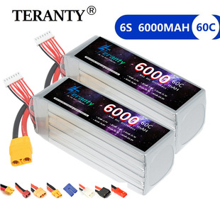 22.2V动力型航模电池A品电芯 高倍率聚合物锂电池60C 6000mAh