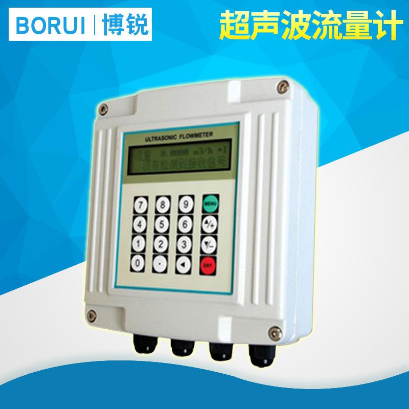 超声波流量计壁挂式外夹式插入式传感器可选厂价直销送耦合剂价g