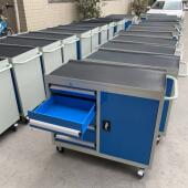 移动式 配带抽屉检修车 设备台车 装 工位车 组装 单门4抽重型工具车