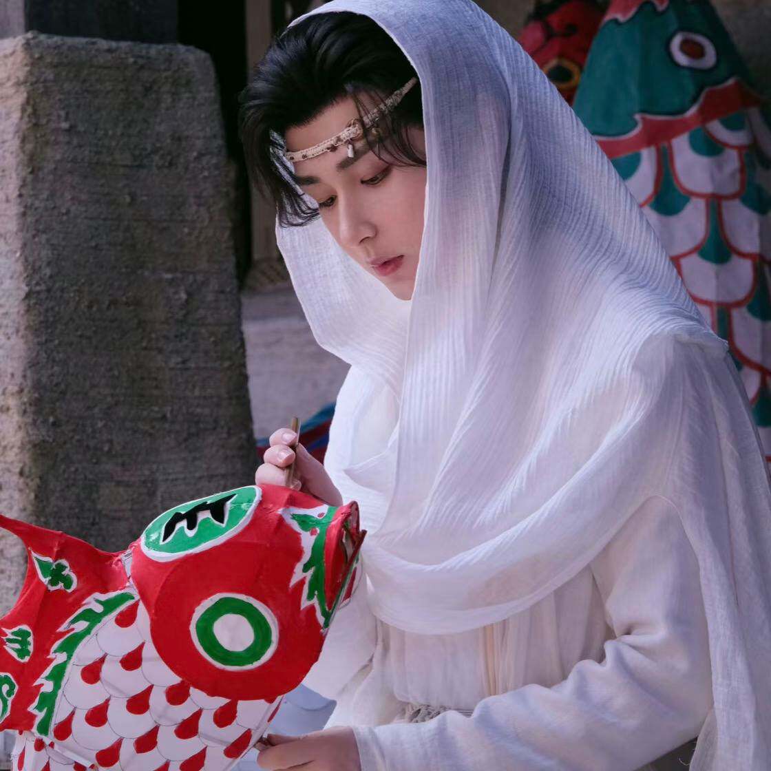 大魚徽州魚灯发光鱼灯冰箱贴国潮手持鱼灯伴手纪念品非遗礼物