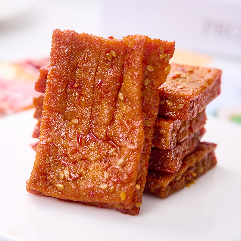 湘满嘴虎皮豆干香辣味蒜香味