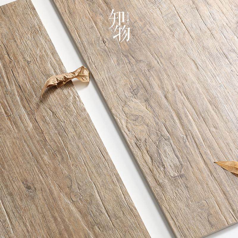 老船木法式复古木纹砖餐厅防滑地砖卧室卫生间旧木瓷砖咖啡厅酒吧
