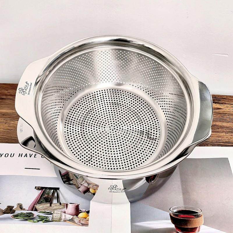 304加厚不锈钢盆和面盆不锈钢沥水篮洗菜盆打蛋盆厨房家用盆子,餐饮具,洗菜盆/沥水篮/漏水筛,淘宝优惠券,粉丝福利购,淘宝优惠卷