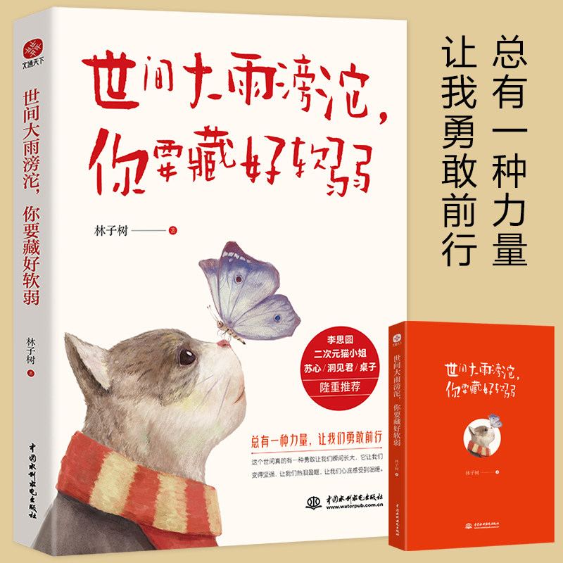 世间大雨滂沱你要藏好软弱 愿你逆流而上温柔且坚强是一本文字温暖且充满力量的治愈作品成年人的世界里，从来都没有“容易”二字