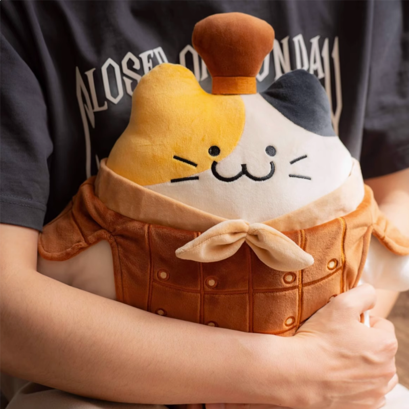 秦始皇兵马俑博物馆联名兵猫俑抱枕朕的毛绒西安文创万物喵伴手礼