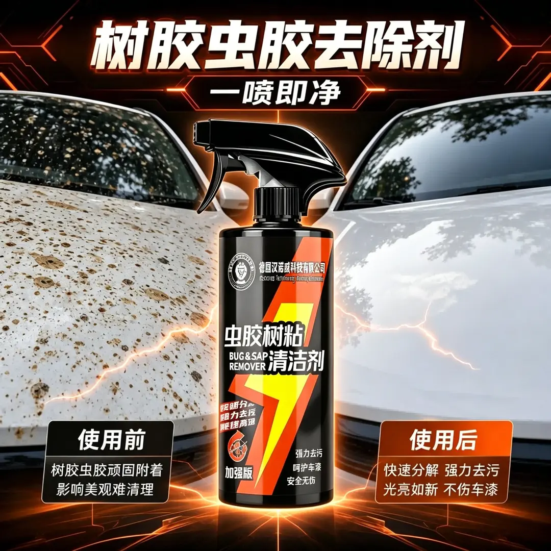 德国汉诺威科技虫胶树粘清洁剂