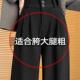女2026新款 裤 春季 高腰梨型身材粗腿加厚薄款 子 大码 阔腿裤 胖mm西装