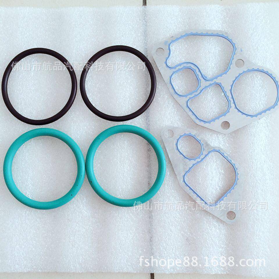 适用福特F150/250/350机油冷却器O型圈垫片F4TZ6A636A1C3Z6K649
