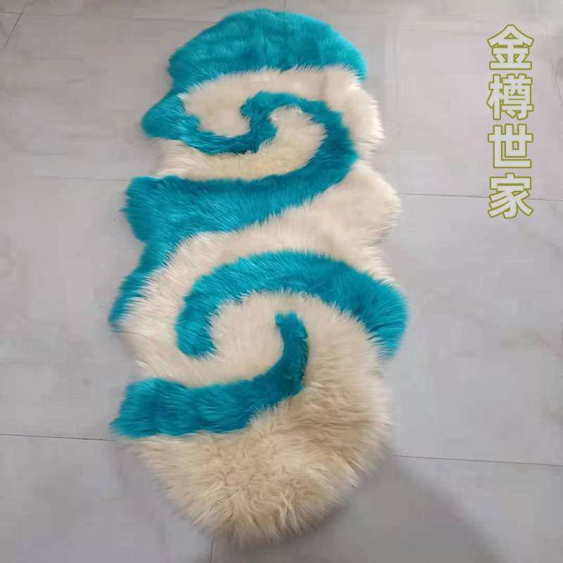 厂家供应 仿羊毛地毯 长毛沙发垫长毛绒地毯客厅卧室床边毯飘窗毯