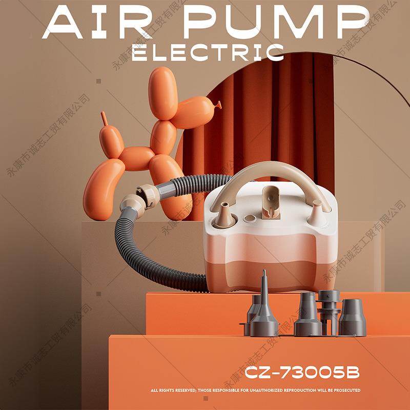 户外家用电动充气泵小型快速抽充两用110v-240v便携式电动泵