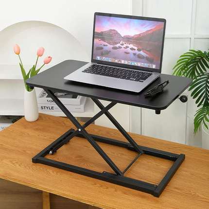 桌上桌手动七档办公桌面增高支架笔记本折叠电脑桌增高支架折叠