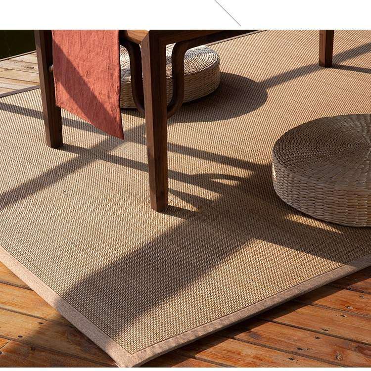 竹地垫客厅卧室地毯竹地毯 瑜伽地毯飘窗地毯榻榻米防滑地垫