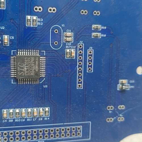 议价26张一色线路板带STC12C5A32S2+TM1640.打
