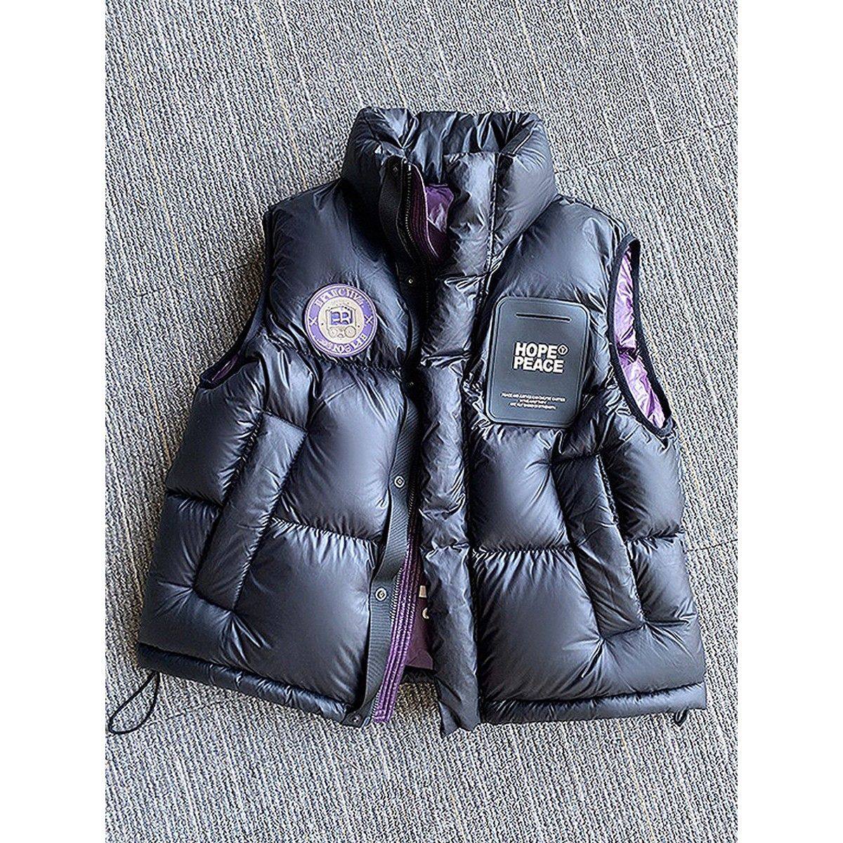 MUSONMU羽绒马甲男女情侣款短款背心2025年新款冬季加厚羽绒外套,男装,常规马甲,淘宝优惠券,粉丝福利购,淘宝优惠卷