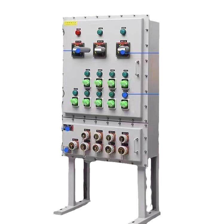 不锈钢防爆配电柜接线箱粉尘防爆移动分线箱电源检修插座隔爆空箱