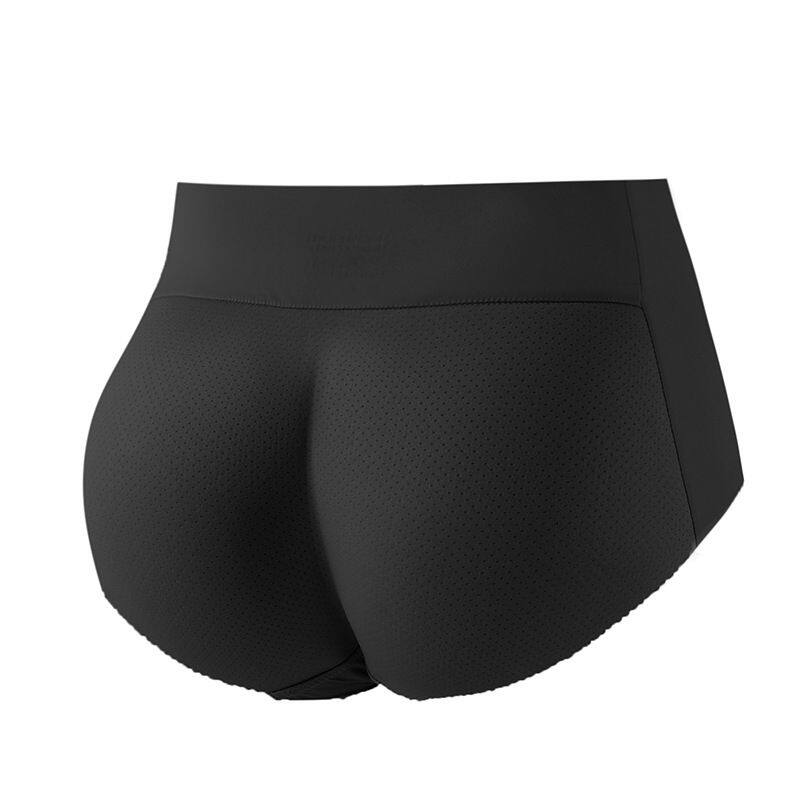 假屁股垫丰臀内裤中腰无痕自然蜜桃臀翘臀收腹裤三角美体美臀裤女