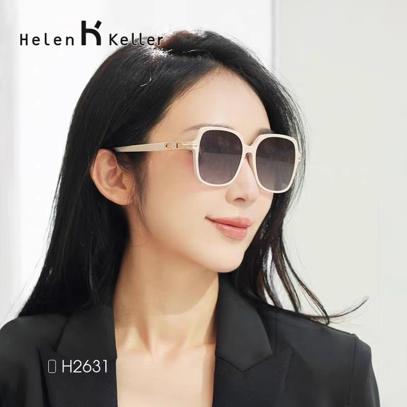 海伦凯勒防紫外线方框时尚