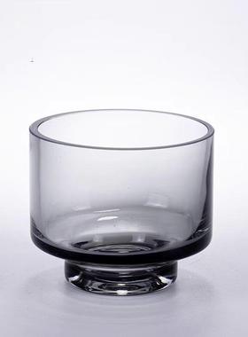 现代创AE70009+意术玻璃摆件现代简艺约端客厅工装高饰品精致艺品