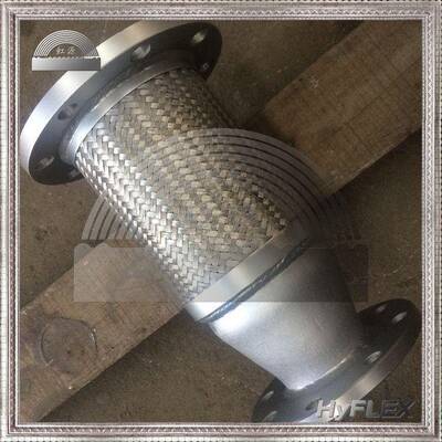管不锈钢异径大HYFLEX小头波连纹管金属软管沟槽法兰管软端接头