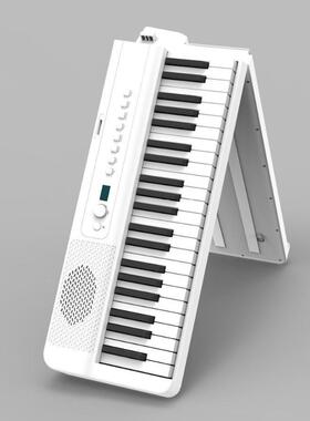 ELRB钢ora锐折叠钢琴多功博能业专电子力度电子琴