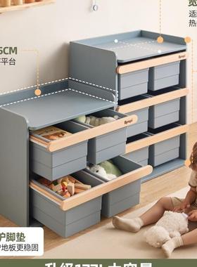 Apap柜i大肚实儿木童具收纳箱喂养玩F979JTT8台储物宝宝衣柜置物