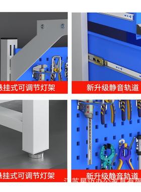 型钳工作台不锈钢钳工重台防静车电工作台实验模型间操工作RKO检