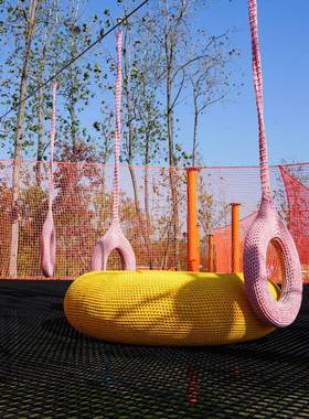 索爬大型户外绳网游乐设备儿童攀娱乐乐NMC设施探主题游场